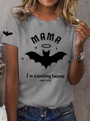 Frauen Mama Ich komme nach Hause Rock Legend Memorial T-Shirt