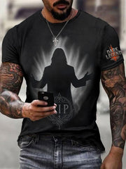 Herren Prince Of Darkness Forever Rip Legend Memorial Kurzarm T-Shirt
