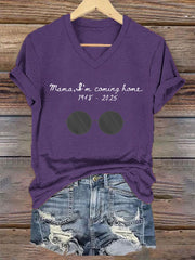 Frauen Mama Ich komme nach Hause Rock Legend Memorial T-Shirt