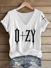 Frauen Rip Prince of Darkness bedrucktes T-Shirt