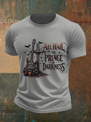 Männer alle Hagel Prinz der Dunkelheit R.I.P Rock Legend Memorial T-Shirt