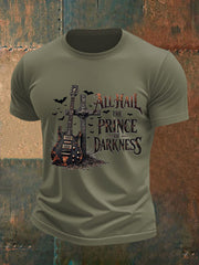 Männer alle Hagel Prinz der Dunkelheit R.I.P Rock Legend Memorial T-Shirt