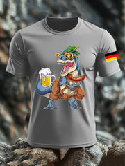 Herren CrewGerman Oktoberfest In München Bedrucktes T-Shirt