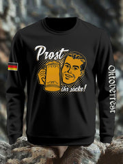Herren Oktoberfest Print Sweatshirt