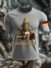 Herren CrewGerman Oktoberfest In München Bedrucktes T-Shirt
