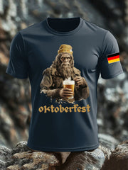 Herren CrewGerman Oktoberfest In München Bedrucktes T-Shirt