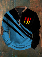 Herren Deutschland bedrucktes lässiges Sweatshirt