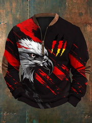 Herren Deutschland bedrucktes lässiges Sweatshirt