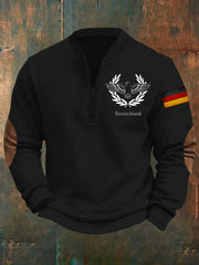 Herren Deutschland bedrucktes lässiges Sweatshirt