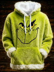 Herren Frohe Weihnachten Hoodie mit Tasche