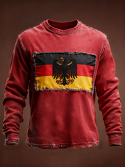 Herren-Sweatshirt mit Rundhals ausschnitt Deutschland Design