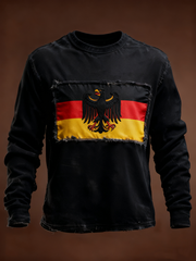 Herren-Sweatshirt mit Rundhals ausschnitt Deutschland Design