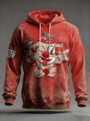 Kölner Karnevals druck Hoodie für Herren