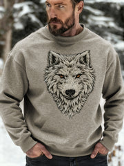 Herren Viking Wolf Sweatshirt