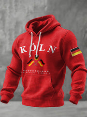 Herren Deutschland Köln Bedruckt Hoodie