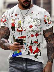 Herren Cologne Carnival Lässige kurze Ärmel T-Shirt