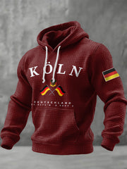 Herren Deutschland Köln Bedruckt Hoodie