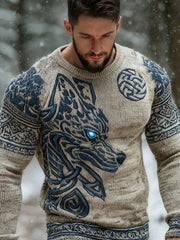 Herren Pullover im Viking-Stil