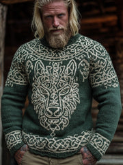 Herren Pullover im Viking-Stil
