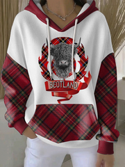 Frauen Schottland Highland Kuh Hoodie