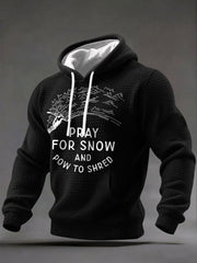 Herren Ski Hoodie