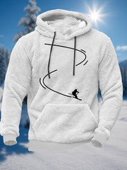 Herren Ski Enthusiast Fleece Hoodie