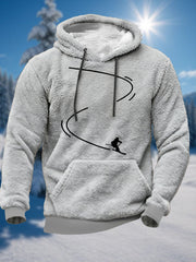 Herren Ski Enthusiast Fleece Hoodie