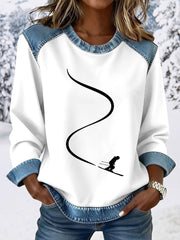 Damen-Ski-Sweatshirts