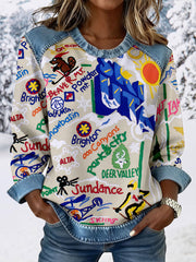 Damen-Ski-Sweatshirts
