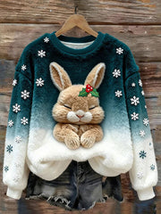 Damen-Tier kunstdruck Casual Top