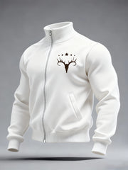 Herren Vintage Western bedruckter Mantel