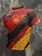 Männer Deutschland 2026 Fußball mannschaft Unterstützer Print T-Shirt