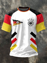 Männer Deutschland 2026 Fußball mannschaft Unterstützer Print T-Shirt