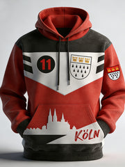 Herren Karneval skostüm 2026 Standard Fit Hoodie