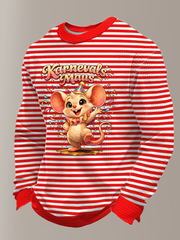 Langärmliges Oberteil mit Waffel druck für Herren Kölnisch Karneval