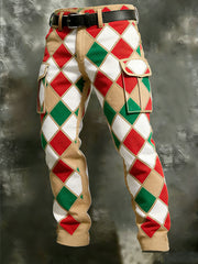 Cargo-Hosen mit Kölner Karnevals druck für Herren