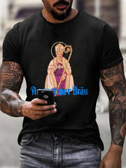 Herren-Bierliebhaber-München-Oktoberfest-Print-T-Shirt