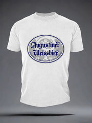 Herren-Bierliebhaber-T-Shirt mit kurzen Ärmeln