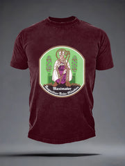 Herren-Bierliebhaber-T-Shirt mit kurzen Ärmeln