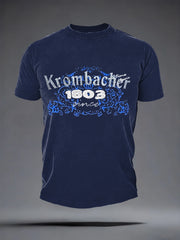 Herren-Bierliebhaber-T-Shirt mit kurzen Ärmeln