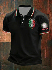 Herren-Festa-della-Repubblica-Repvbblica-Italiana-Printhemd