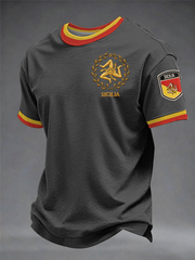 Männer Sicilia T-Shirt mit kurzen Ärmeln