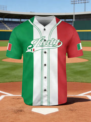 Italienisches Baseball-Shirt für Herren