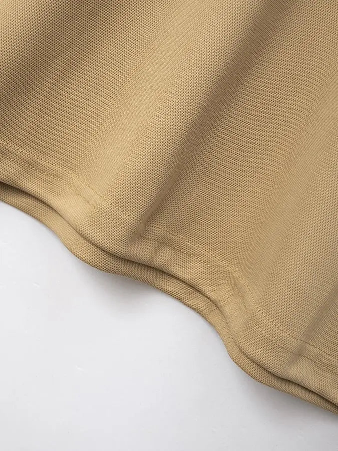 Men's Retro Plaid Stitching Fashion Casual Polo Shirt (With Pockets) cherishyouo