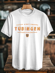 Herren Tü bingen Baden-Wurtemburg Deutschland Print T-Shirt