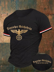 Men's Brown is Colorful Enough Printed Short Sleeve T-Shirt