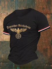 Men's Brown is Colorful Enough Printed Short Sleeve T-Shirt