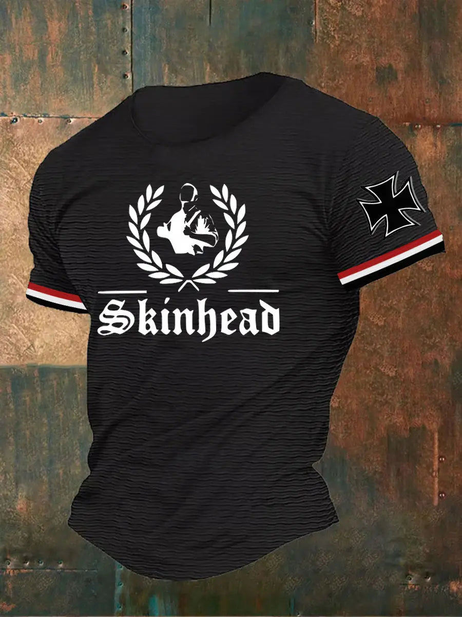 Herren Skinhead Deutschland T-Shirt zartstils