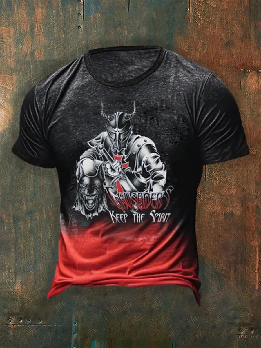 Deutschland Dobermann Bedrucktes Kurzarm-T-Shirt für Männer zartstils