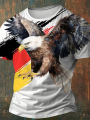 Deutschland bedrucktes Kurzarm-T-Shirt für Männer